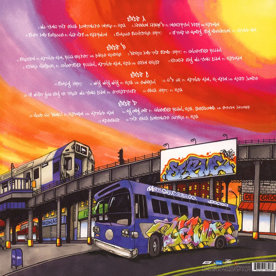 Wu-Tang Clan - The Saga Continues Purple Vinyl Edition