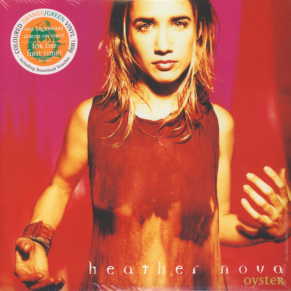Heather Nova - Oyster Orange / Green Clear Vinyl Edition