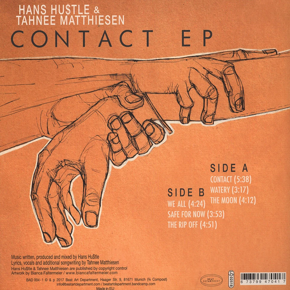 Hans Hu$tle & Tahnee Matthiesen - Contact EP
