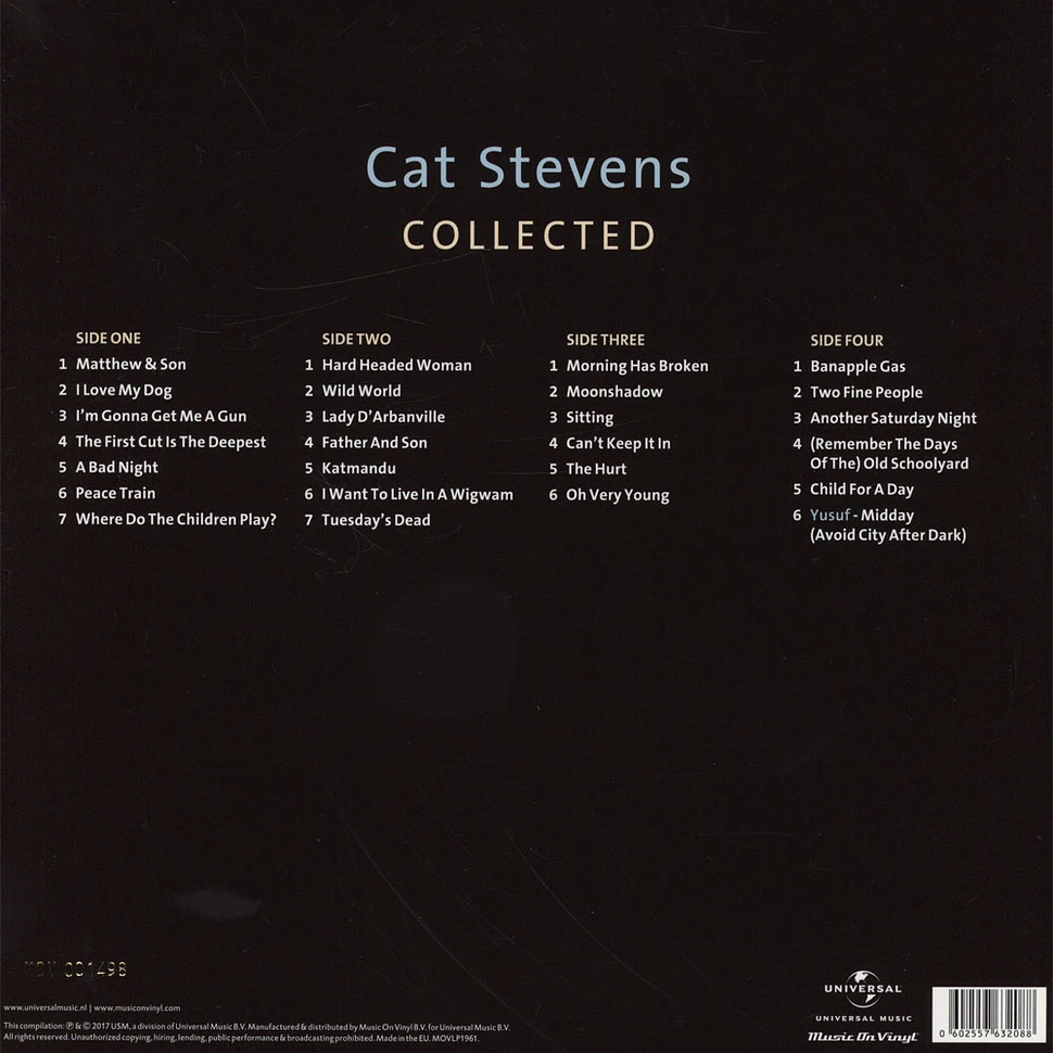 Cat Stevens - Collected Silver Vinyl Edition