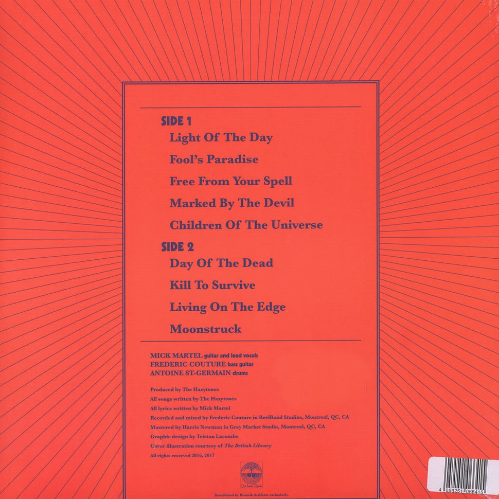 The Hazytones - The Hazytones Blue Vinyl Edition