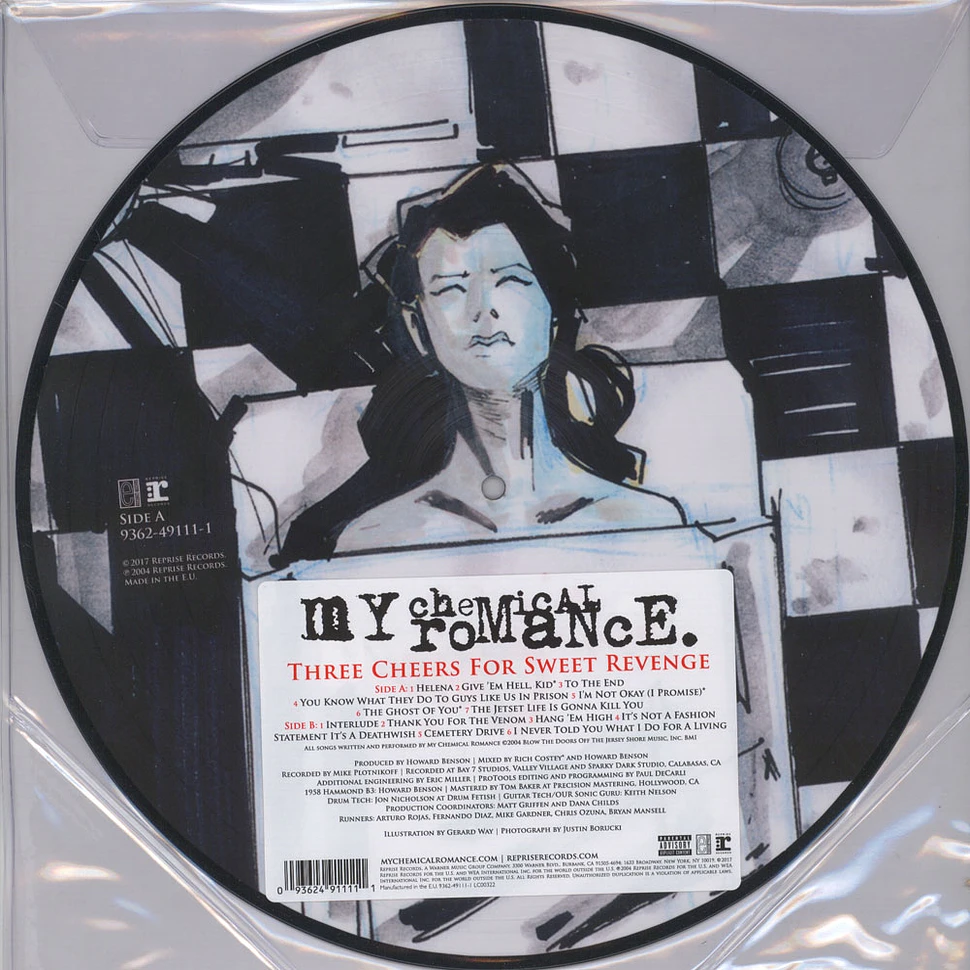 My Chemical Romance - Three Cheers For Sweet Revenge Picture Disc Edition