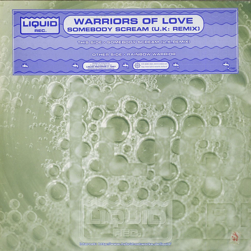 Warriors Of Love - Somebody Scream