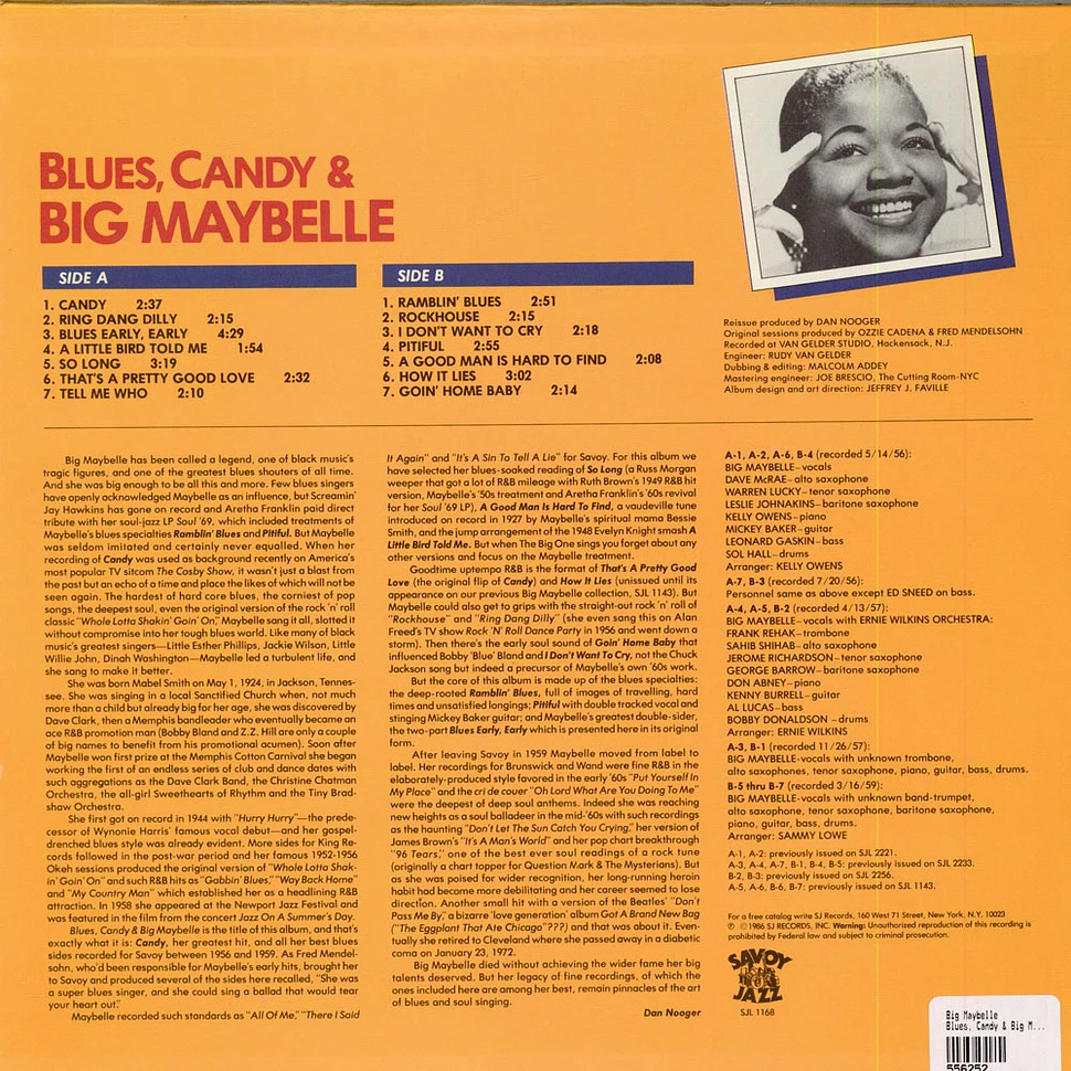 Big Maybelle - Blues, Candy & Big Maybelle