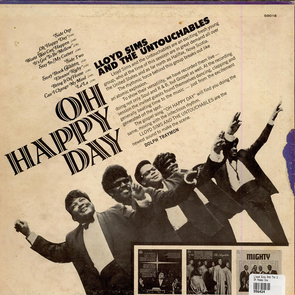Lloyd Sims And The Untouchables - Oh Happy Day