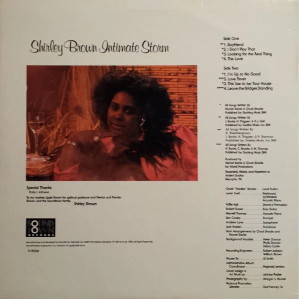 Shirley Brown - Intimate Storm