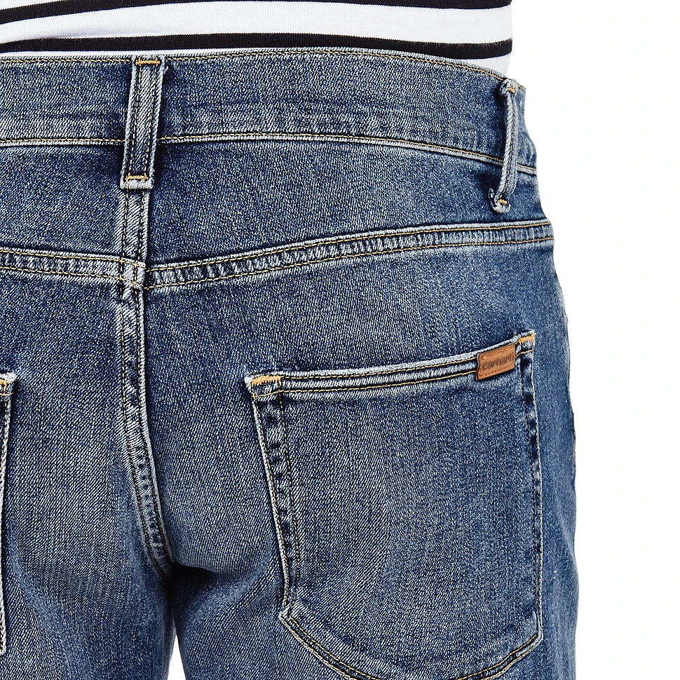 Carhartt WIP - Swell Short "Spicer" Blue Stretch Denim, 11.75 oz