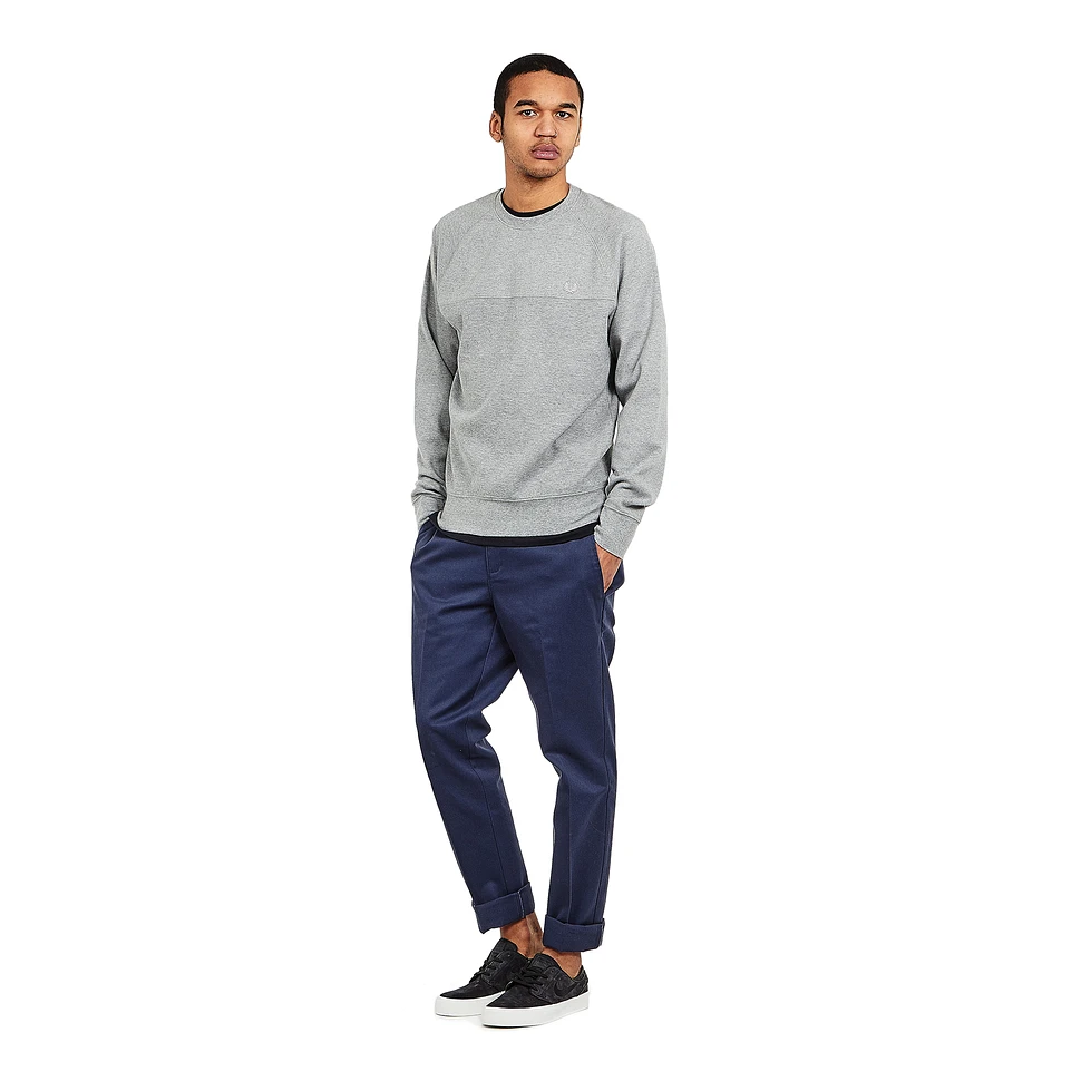 Fred Perry - Textured Panel Crew Neck