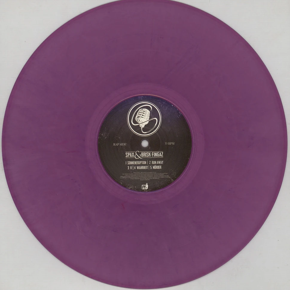 Spax & Brisk Fingaz - Wahrheit EP Purple Vinyl Edition