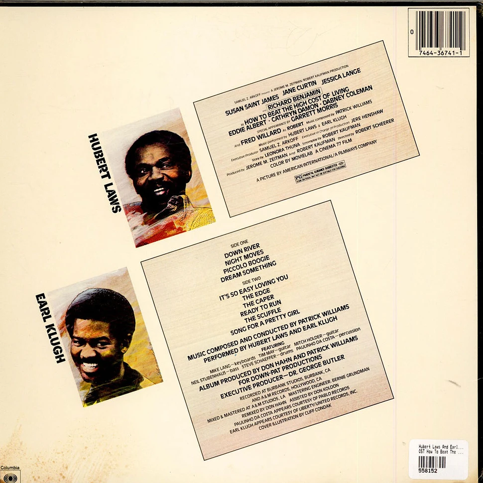 Hubert Laws And Earl Klugh - (Music From The Original Soundtrack) How To Beat The High Cost Of Living