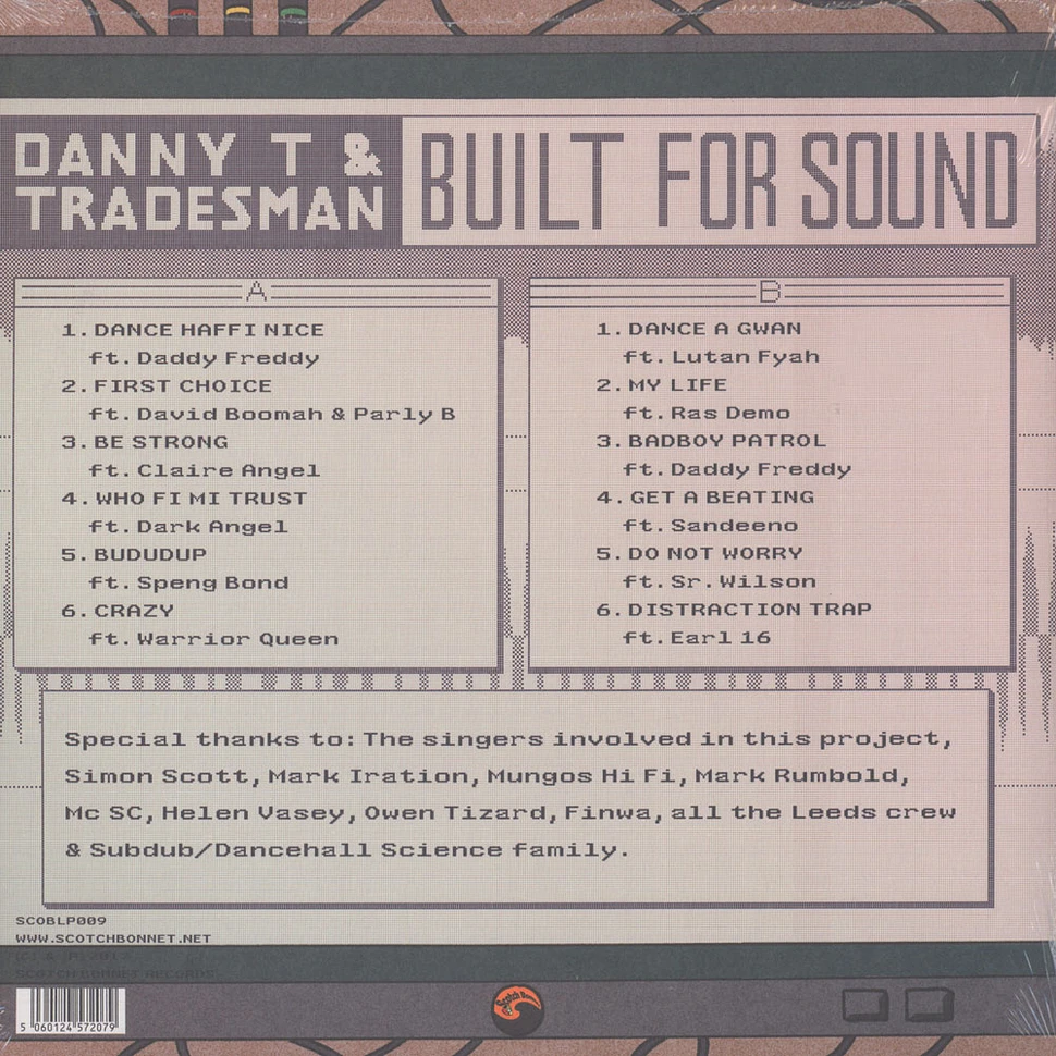 Danny T & Tradesman - Built For Sound