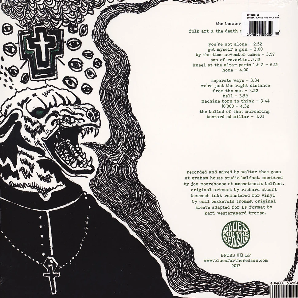 Bonnevilles - The Folk Art And Death Of Electric Jesus Green/Black Vinyl Edition