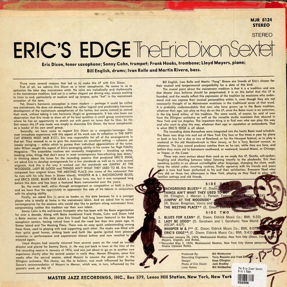 The Eric Dixon Sextet - Eric's Edge