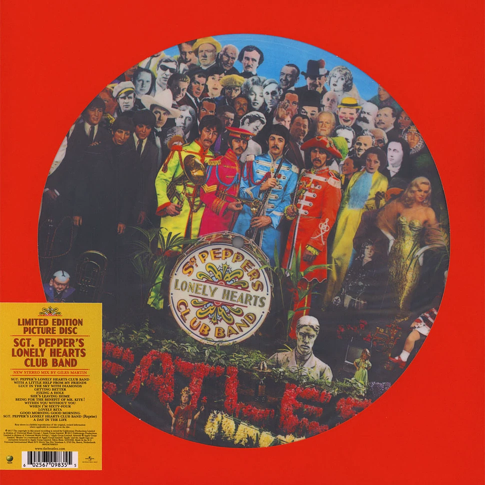 The Beatles - Sgt. Pepper'S Lonely Hearts Club Band Picture Disc Edition