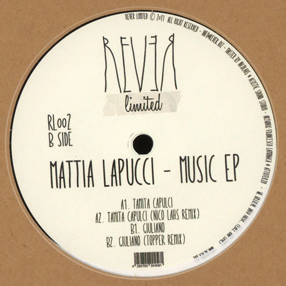 Mattia Lapucci - Music EP