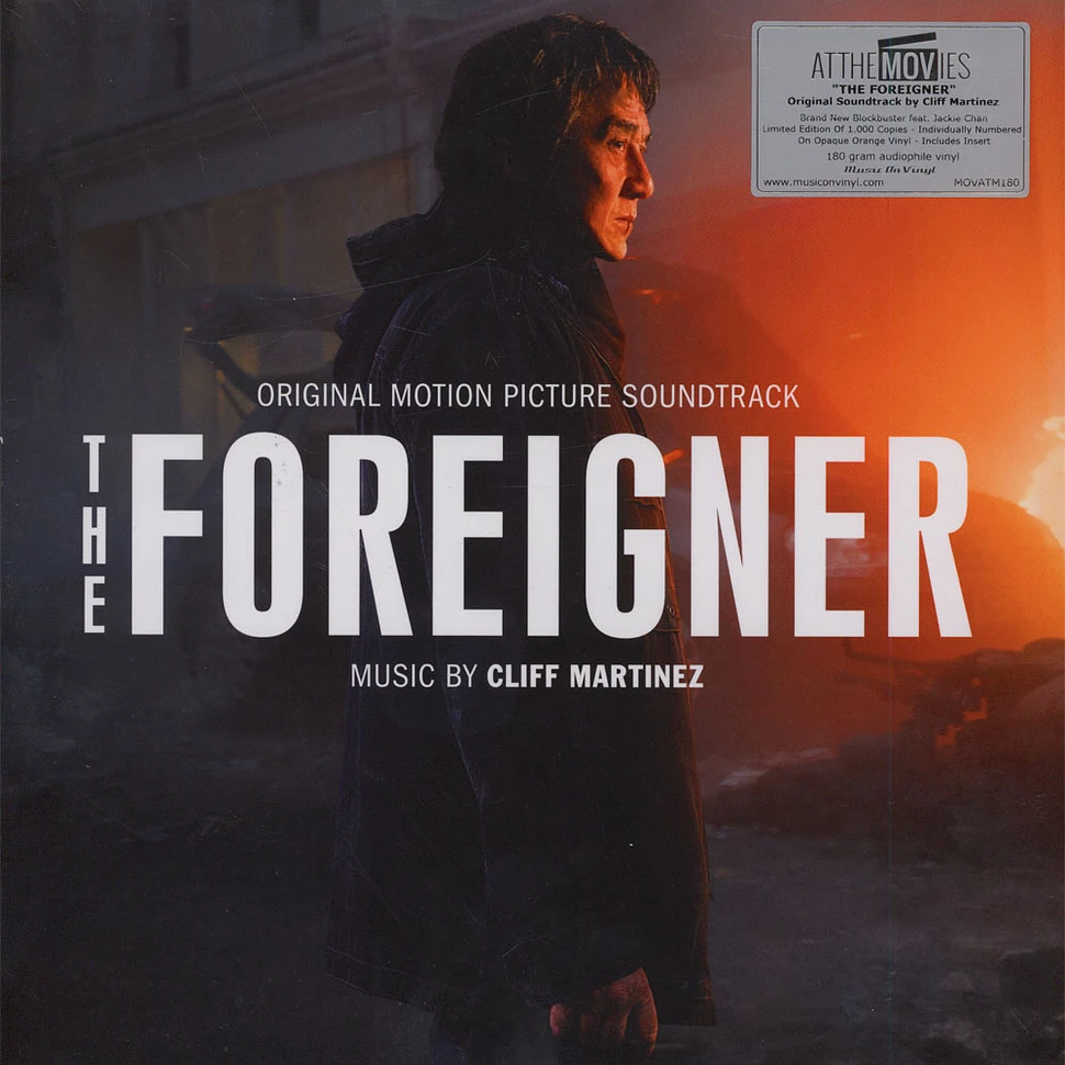 Cliff Martinez - OST The Foreigner Colored Vinyl Edition