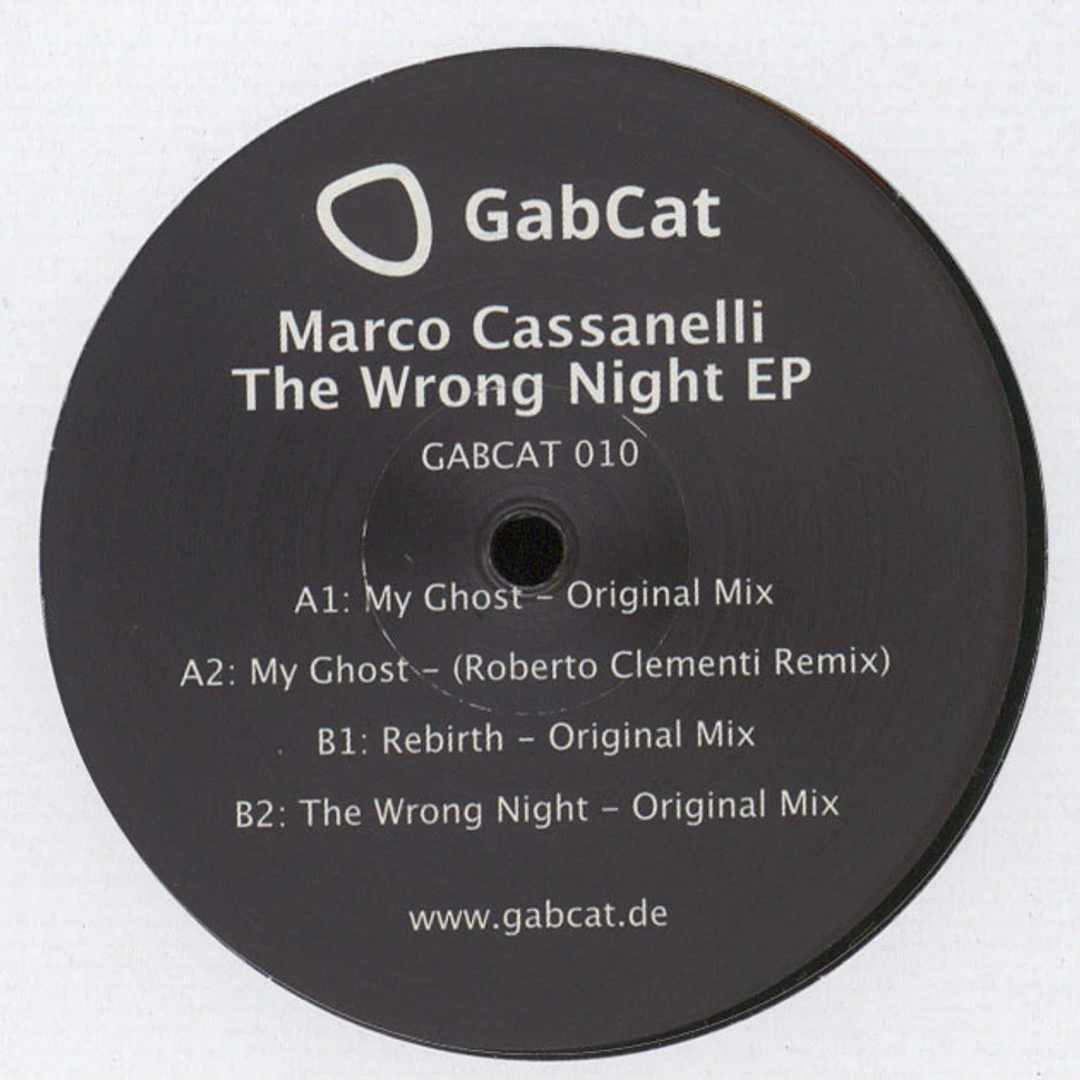 Marco Cassanelli - Wrong Night EP