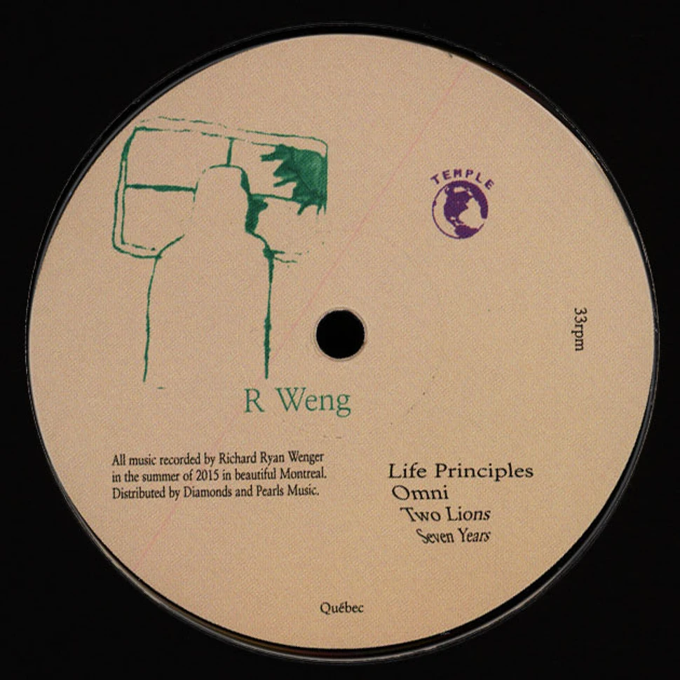 R Weng - Life Principles