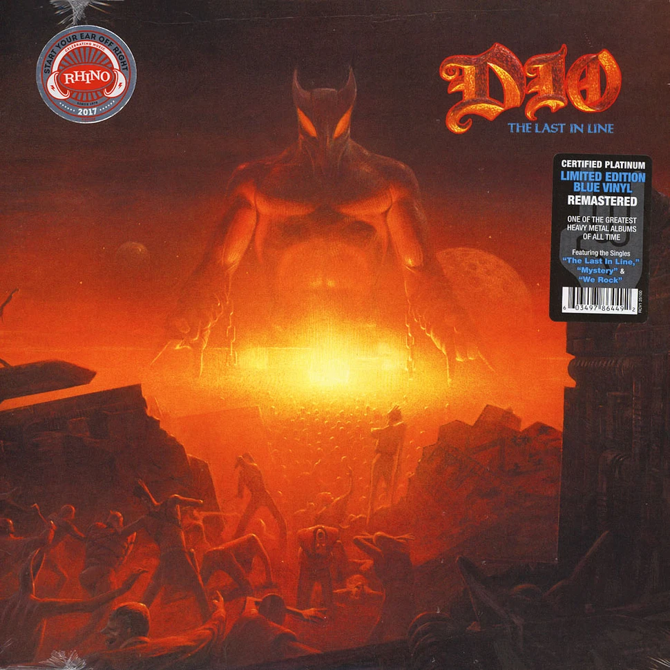 Dio - Last In Line Clear Blue Vinyl Edition