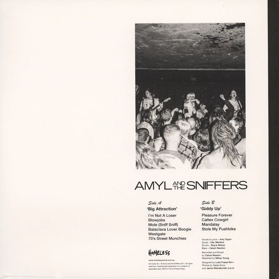 Amyl And The Sniffers - Big Attraction / Giddy Up