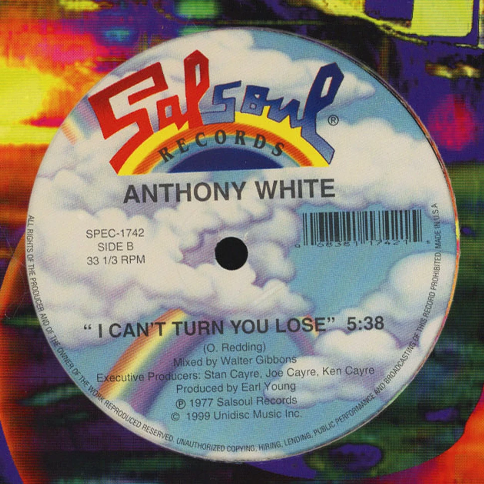 Anthony White - Block Party / I Cant Turn You Loose