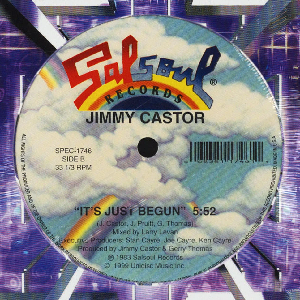 Jimmy Castor - E Man Boogie '83 / Its Just Begun