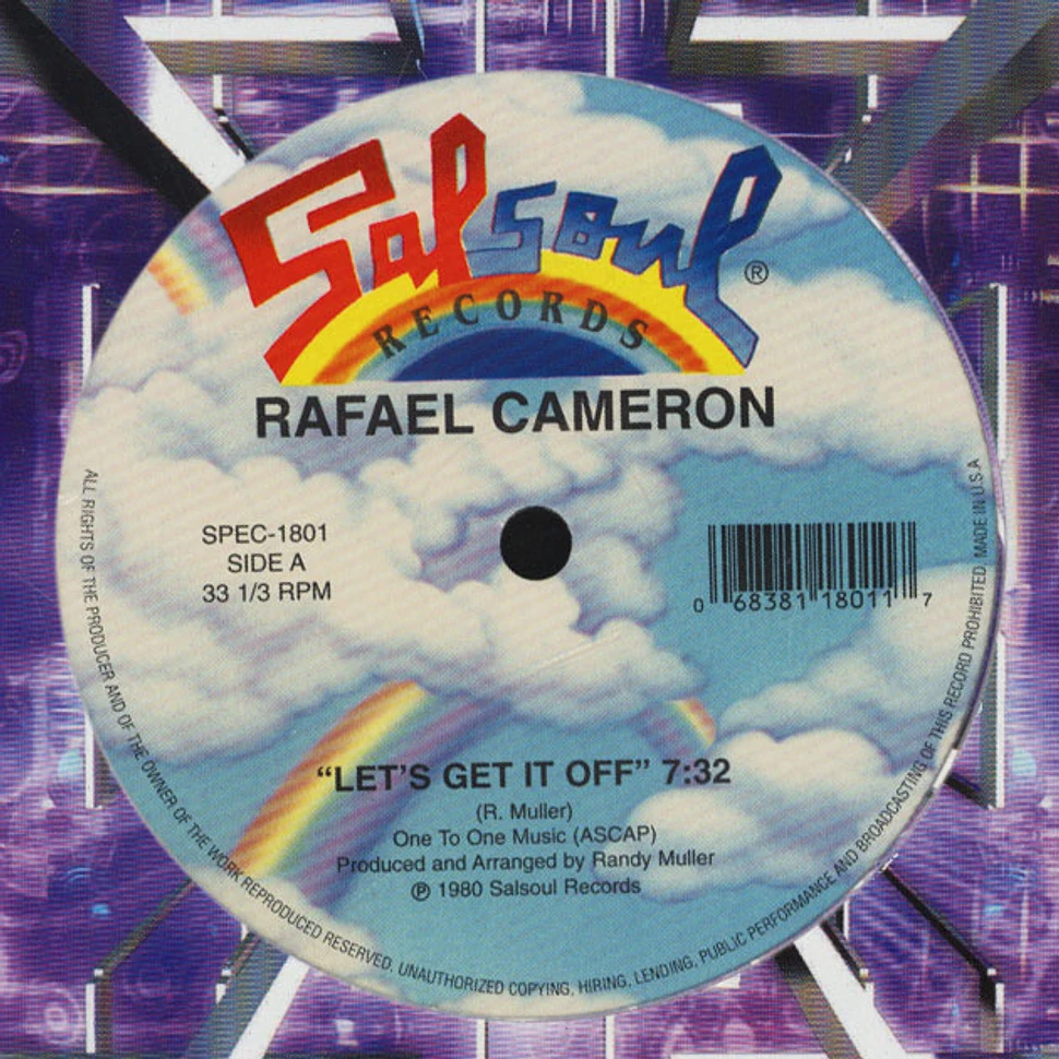 Rafael Cameron - Lets Get It Off / Desires