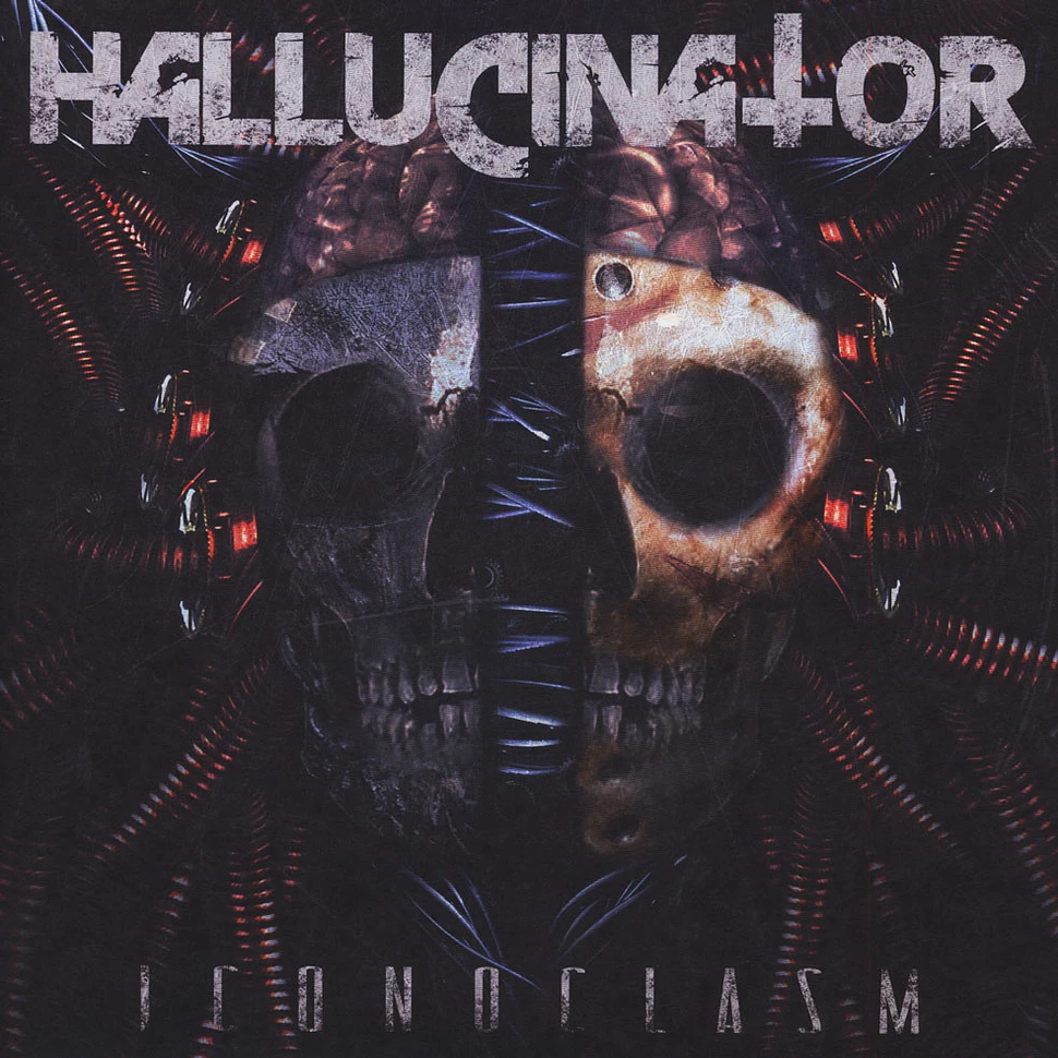 Hallucinator - Iconoclasm Clear & Solid Red Mixed Vinyl Edition