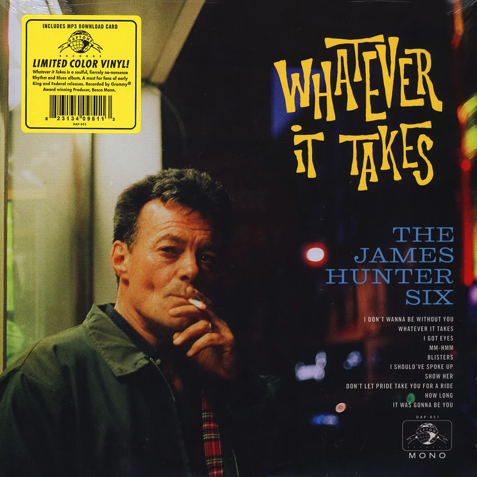 The James Hunter Six - Whatever It Takes Colored Vinyl Edition