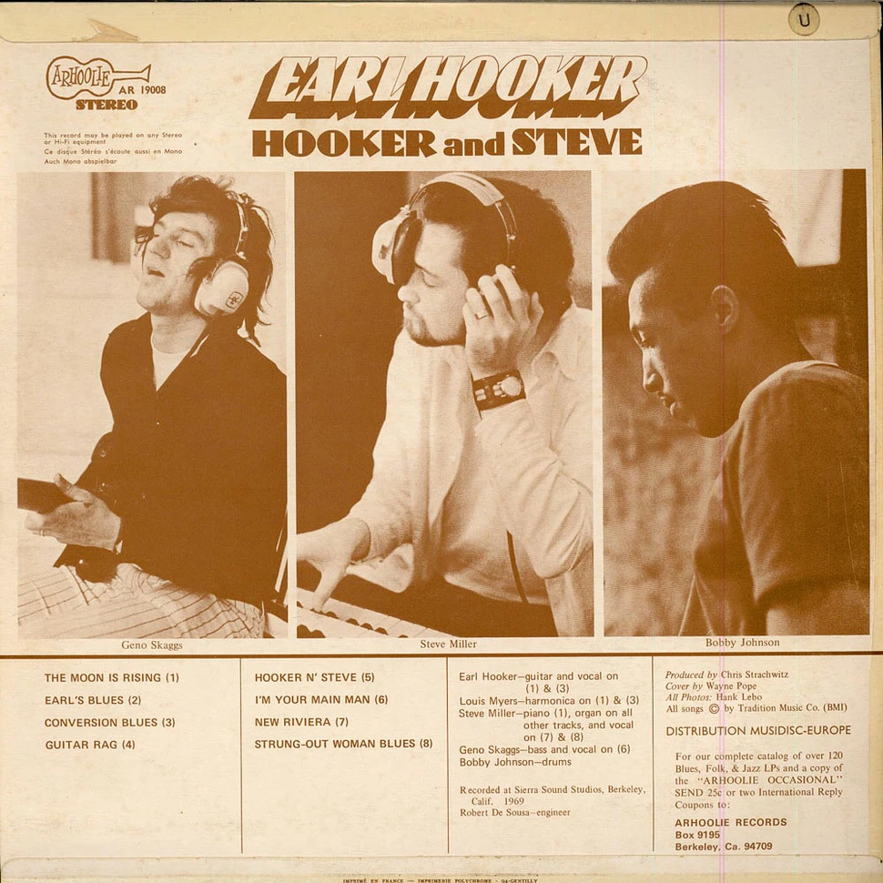 Earl Hooker - Hooker And Steve