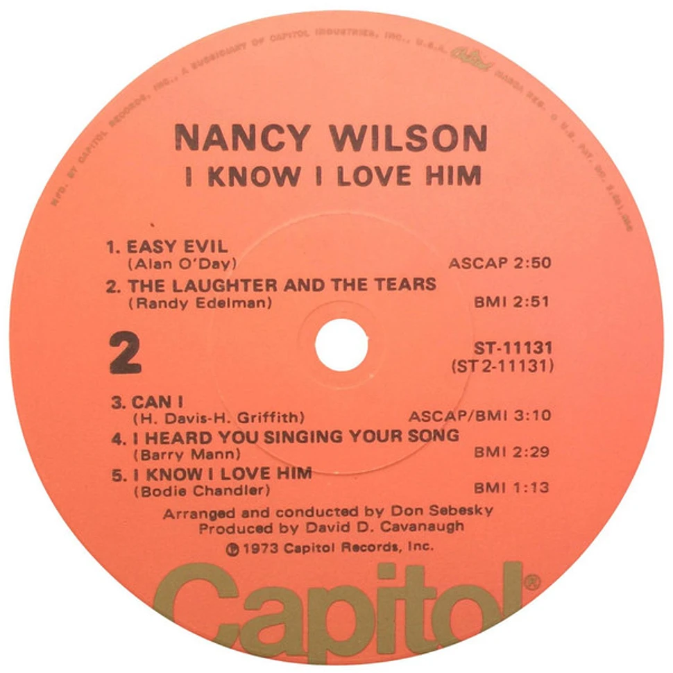 Nancy Wilson - I Know I Love Him