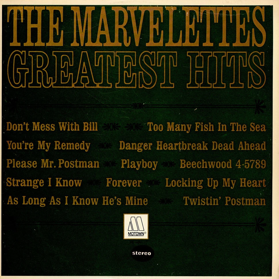 The Marvelettes - Greatest Hits