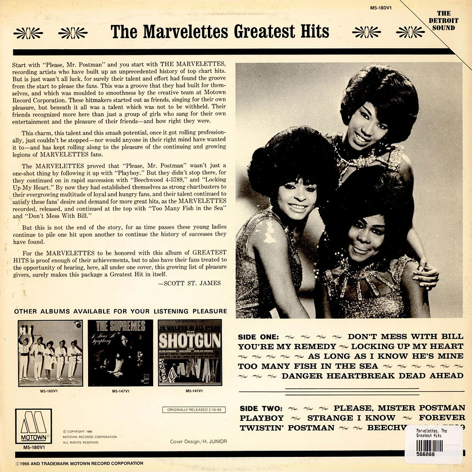 The Marvelettes - Greatest Hits