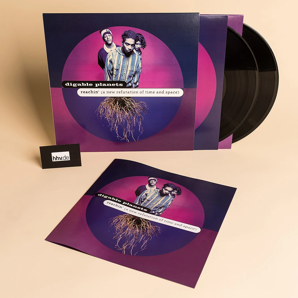 Digable Planets - Reachin’ (A New Refutation of Time and Space) - 25th Anniversary Edition Black Vinyl Edition