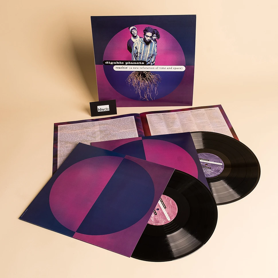 Digable Planets - Reachin’ (A New Refutation of Time and Space) - 25th Anniversary Edition Black Vinyl Edition