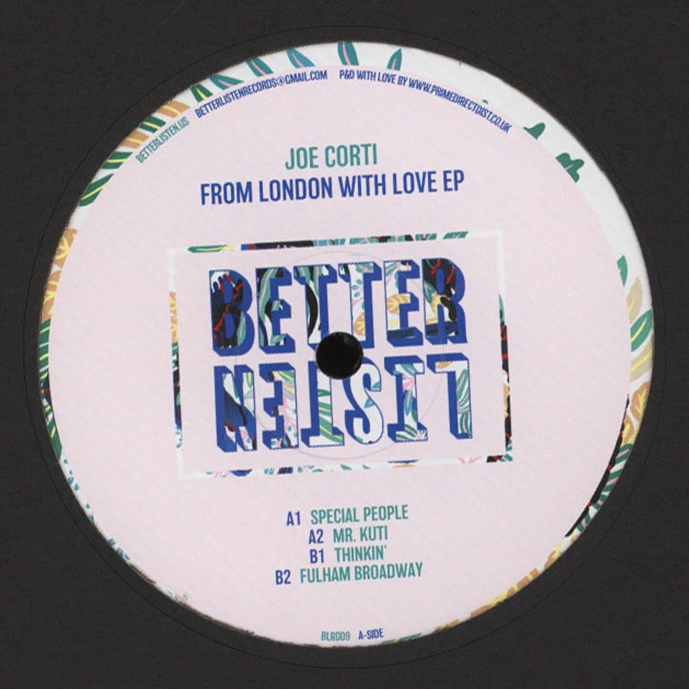 Joe Corti - From London With Love EP