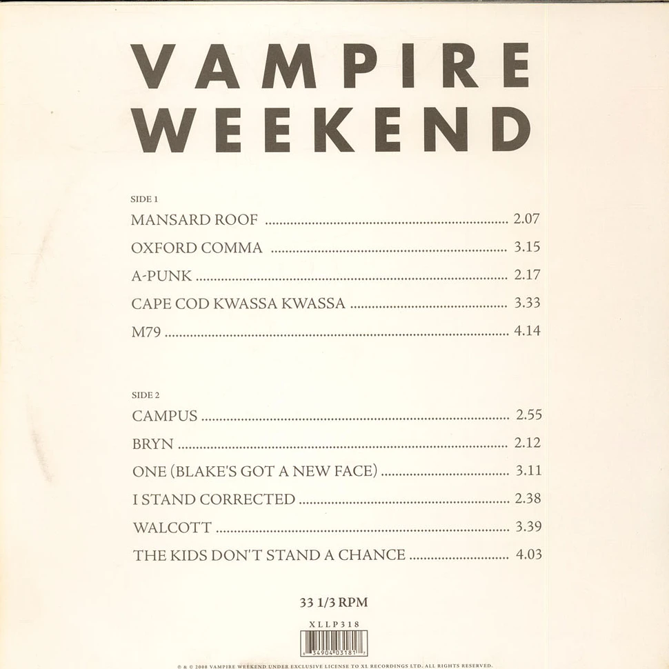 Vampire Weekend - Vampire Weekend