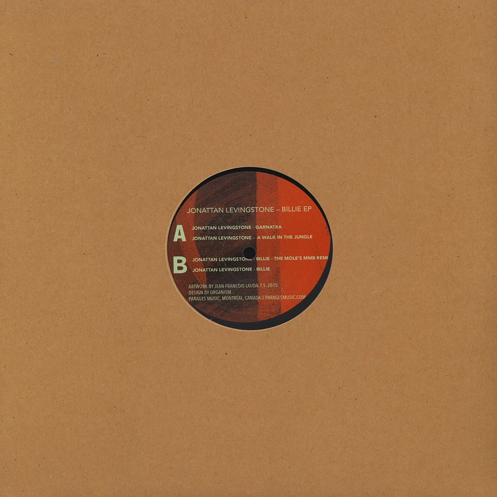 Jonattan Levingstone - Billie EP The Mole Rmx