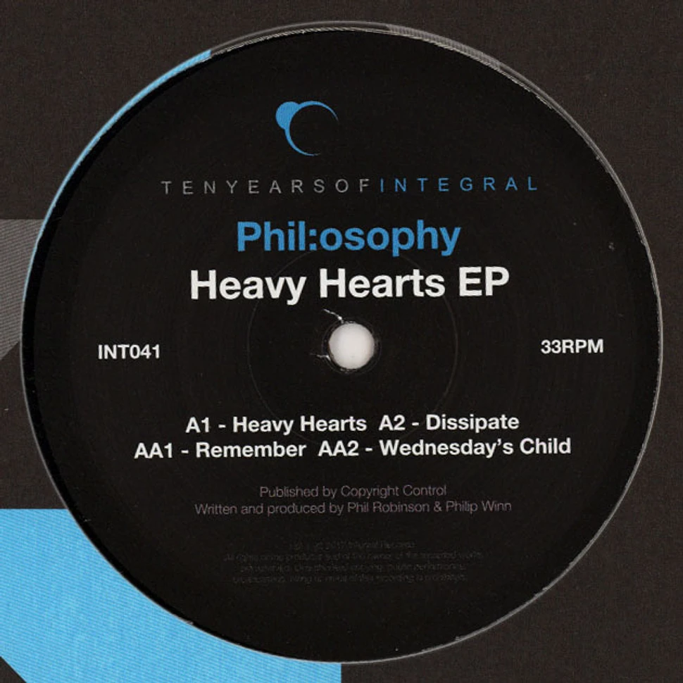 Phil:osophy - Heavy Hearts EP