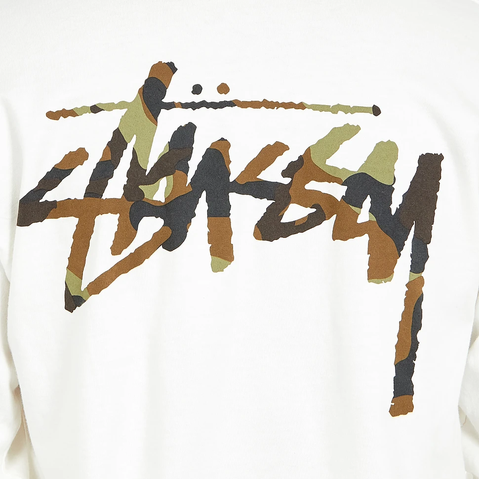 Stüssy - Camo Stock Pigment Dyed Pocket LS