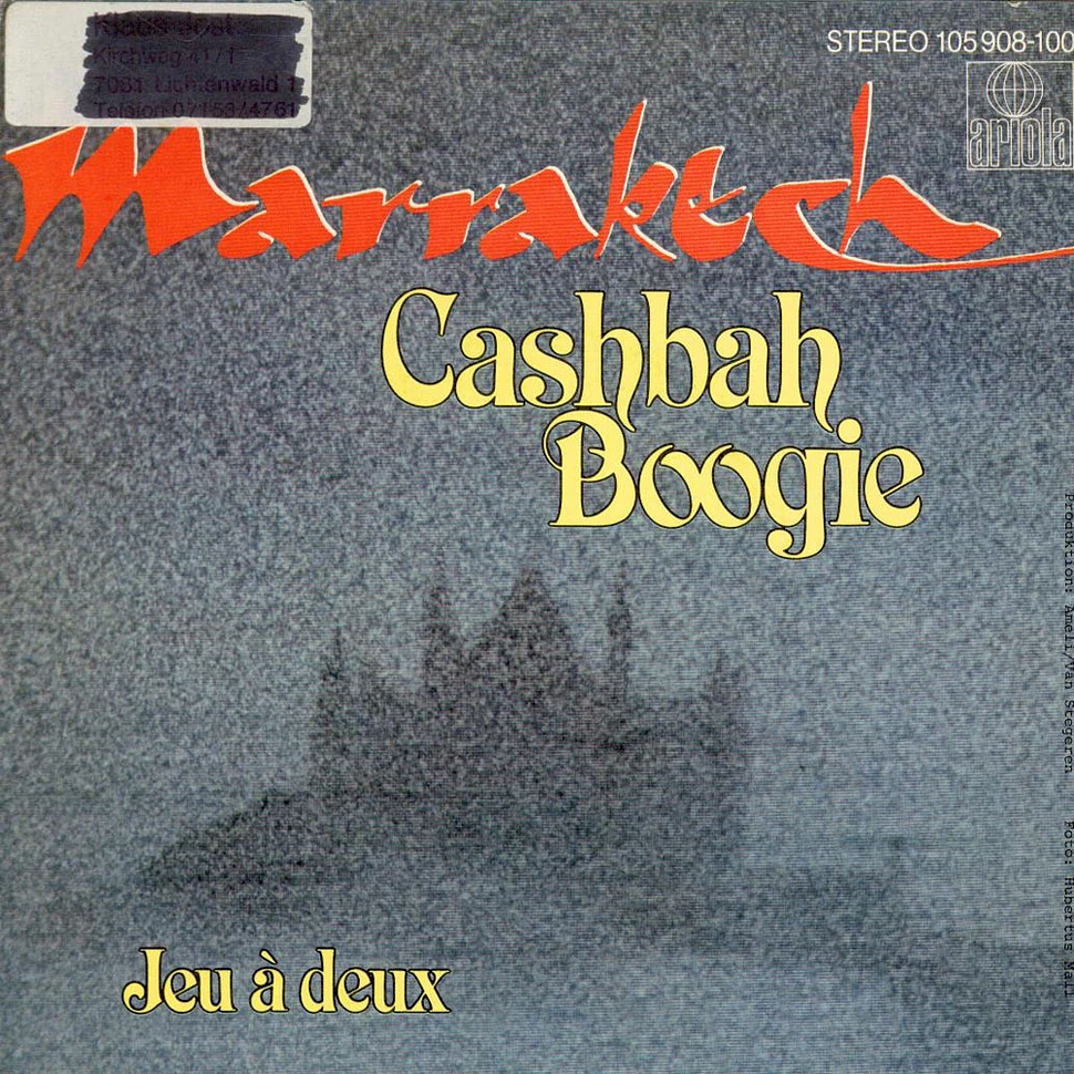 Marrakech Orchestra - Cashbah Boogie