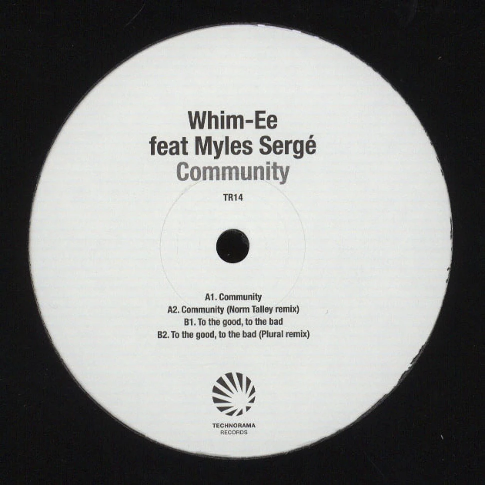 Whim-ee - Community Feat Myles Serge