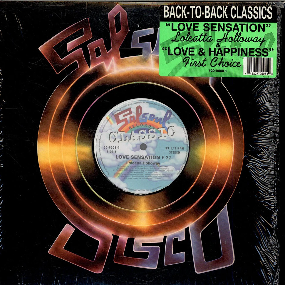 Loleatta Holloway / First Choice - Love Sensation / Love & Happiness