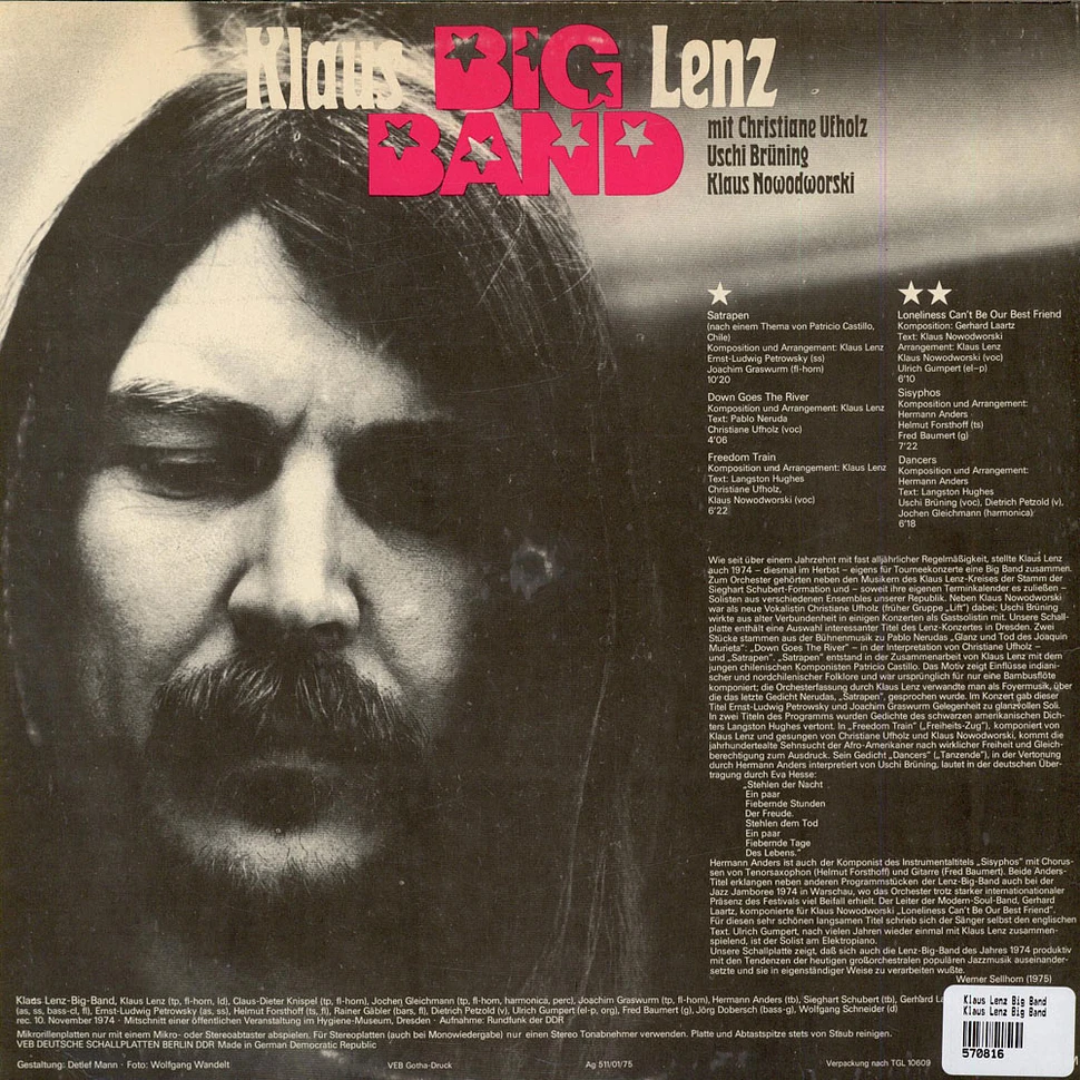 Klaus Lenz Big Band - Klaus Lenz Big Band