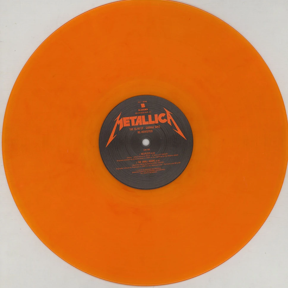 Metallica - The 5.98 EP - Garage Days Re-Revisited Orange Vinyl Edition