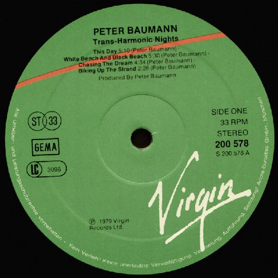 Peter Baumann - Trans Harmonic Nights