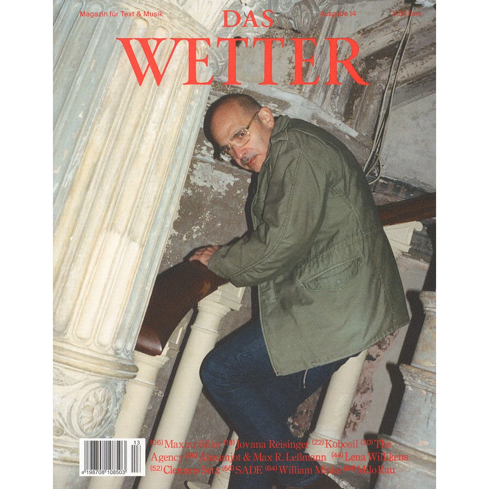 Das Wetter - Ausgabe 14 - Maxim Biller Cover