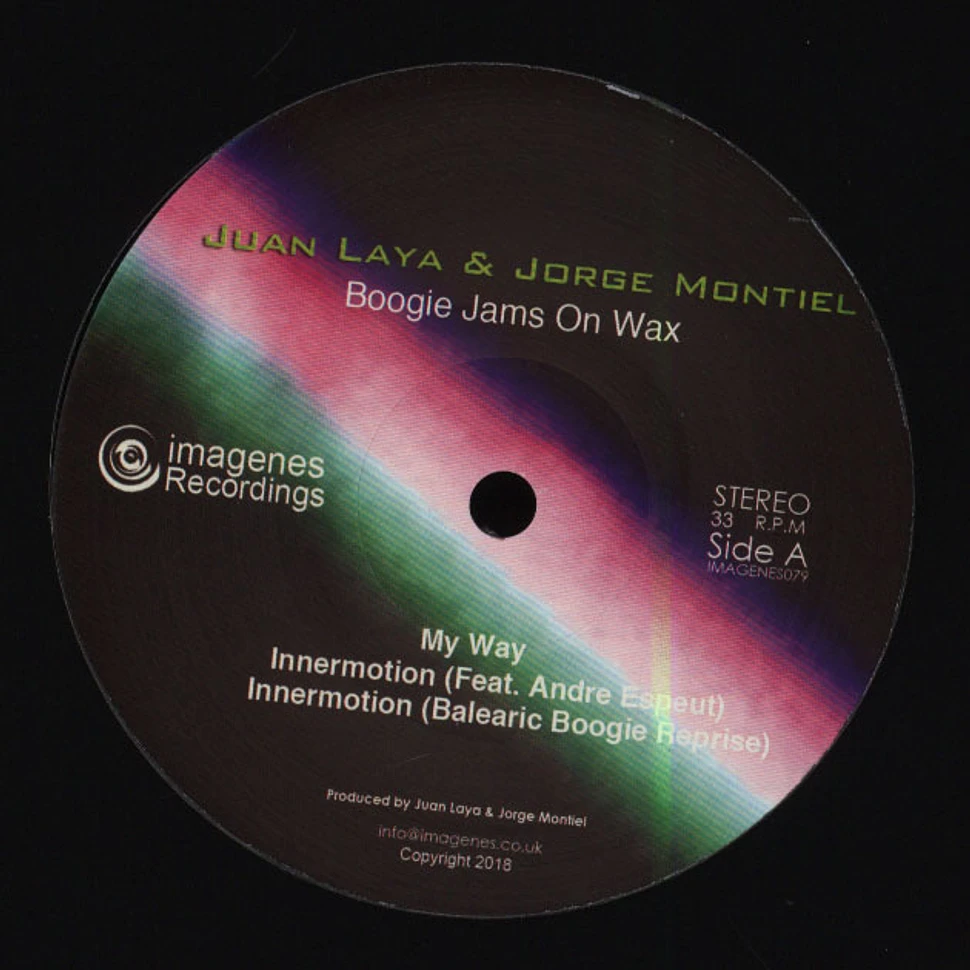 Juan Laya & Jorge Montiel - Boogie Jams On Wax