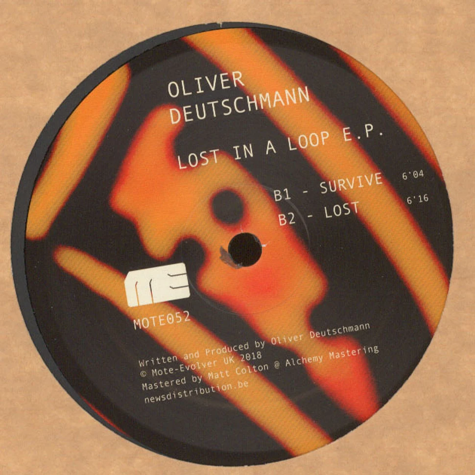 Oliver Deutschmann - Lost In A Loop EP