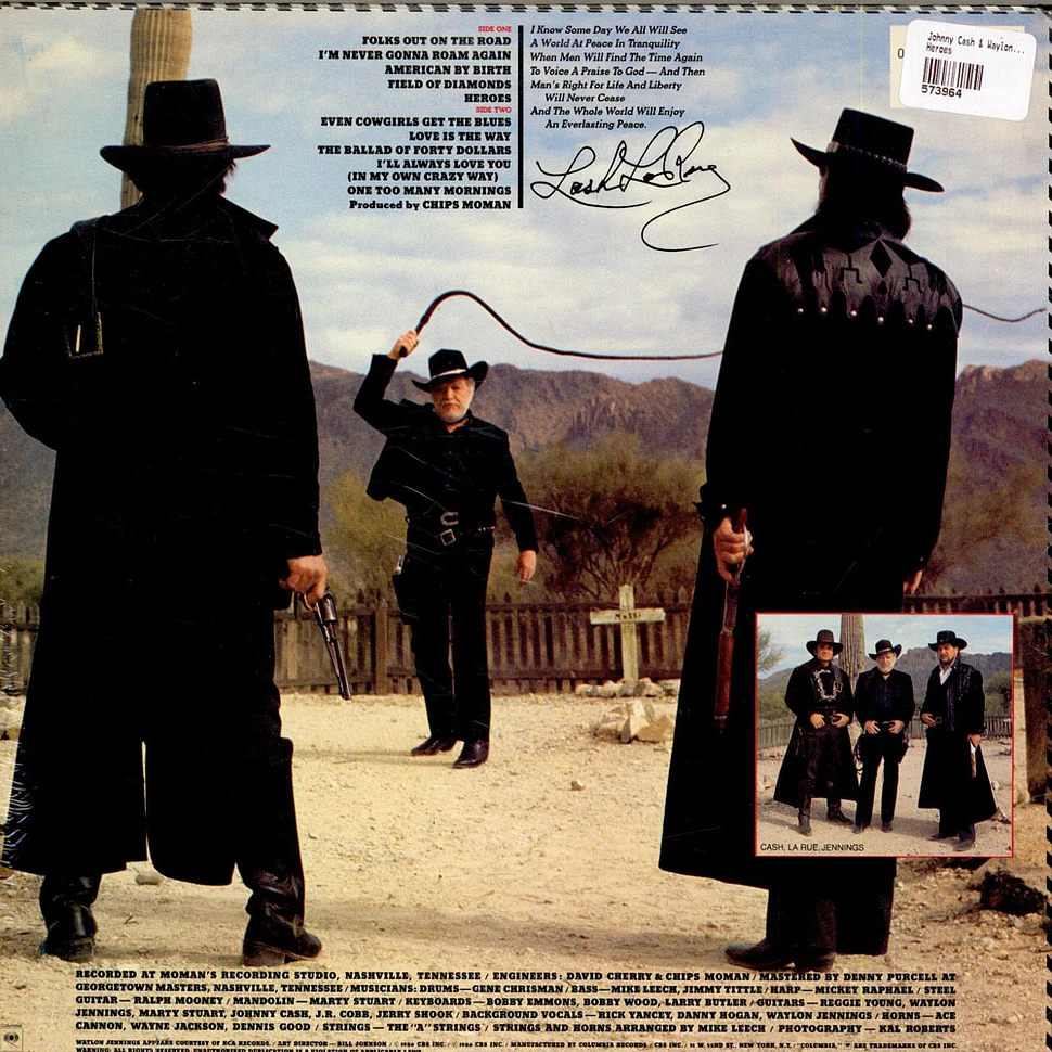 Johnny Cash & Waylon Jennings - Heroes